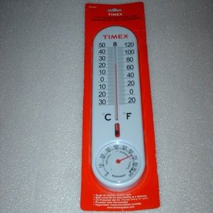 Timex indoor/outdoor Thermometer w/ Hygrometer